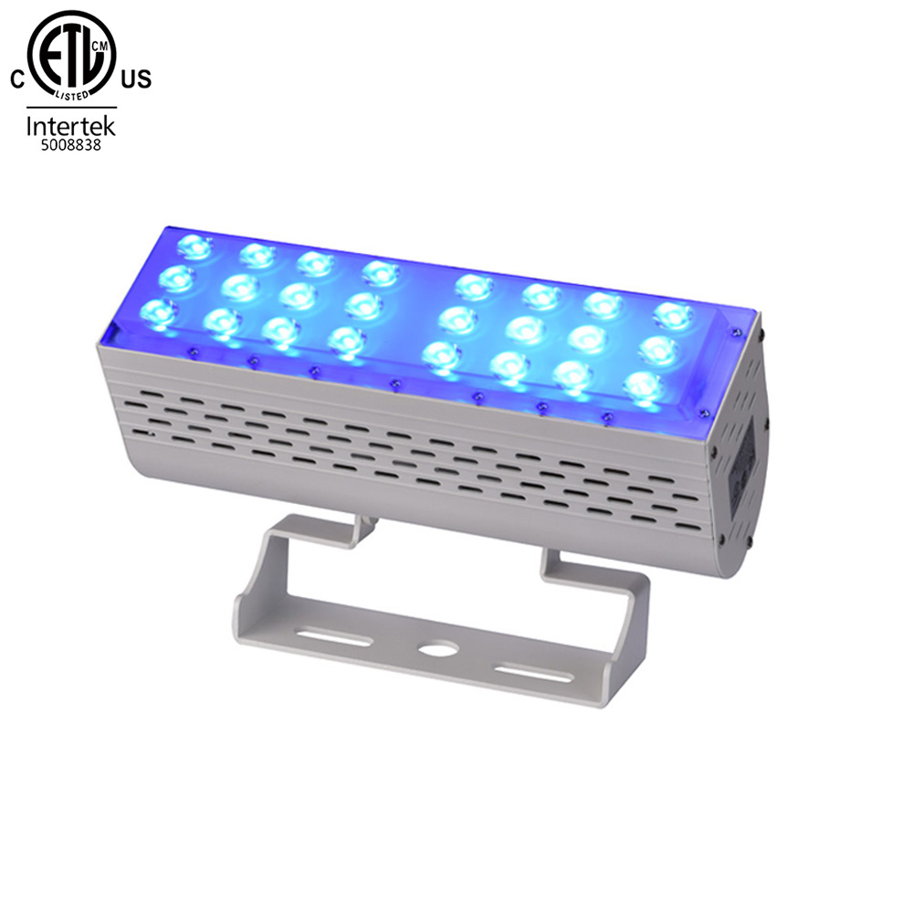 ETL CE Certificated outdoor 50W RGB RGBW LED Flood Light