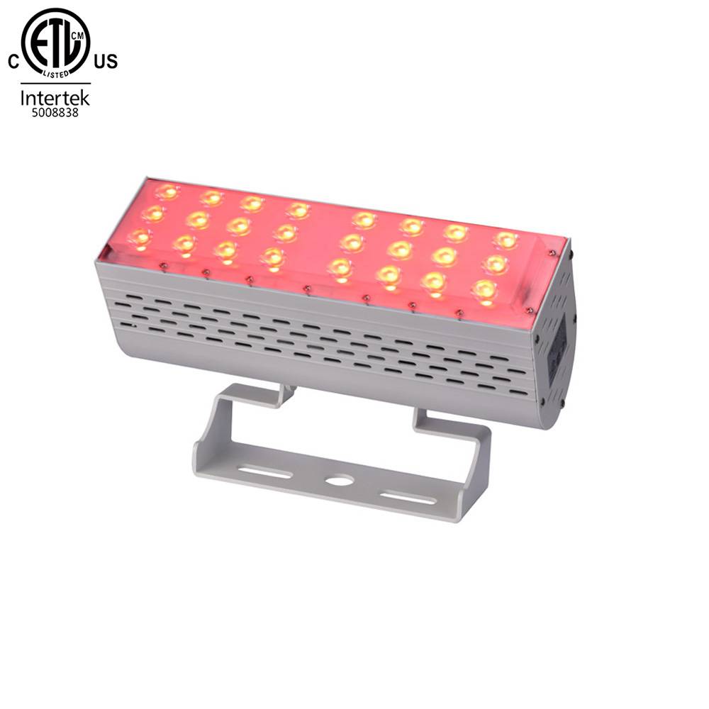 ETL CE Certificated outdoor 50W RGB RGBW LED Flood Light