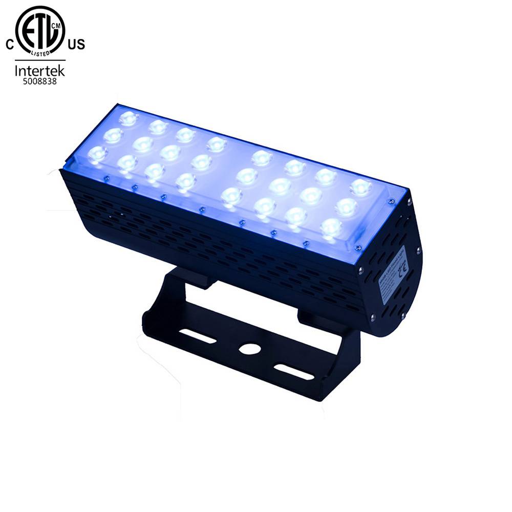 ETL Listed Color Changing Outdoor Remote Control 50W RGB RGBW LED Flood Light