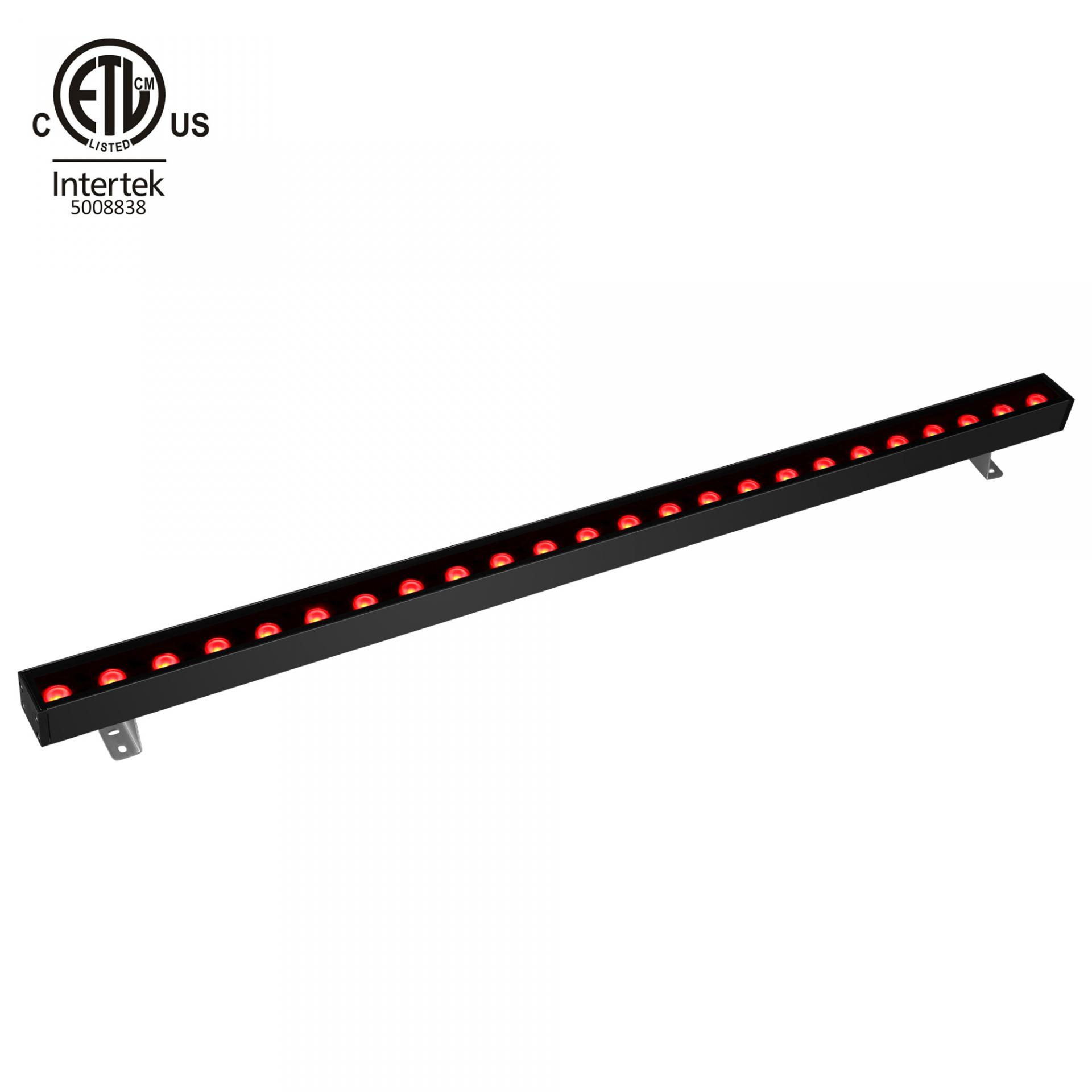 UL ETL Listed 40 inches One meter type lenght 50W RGB RGBW LED Wall Washer