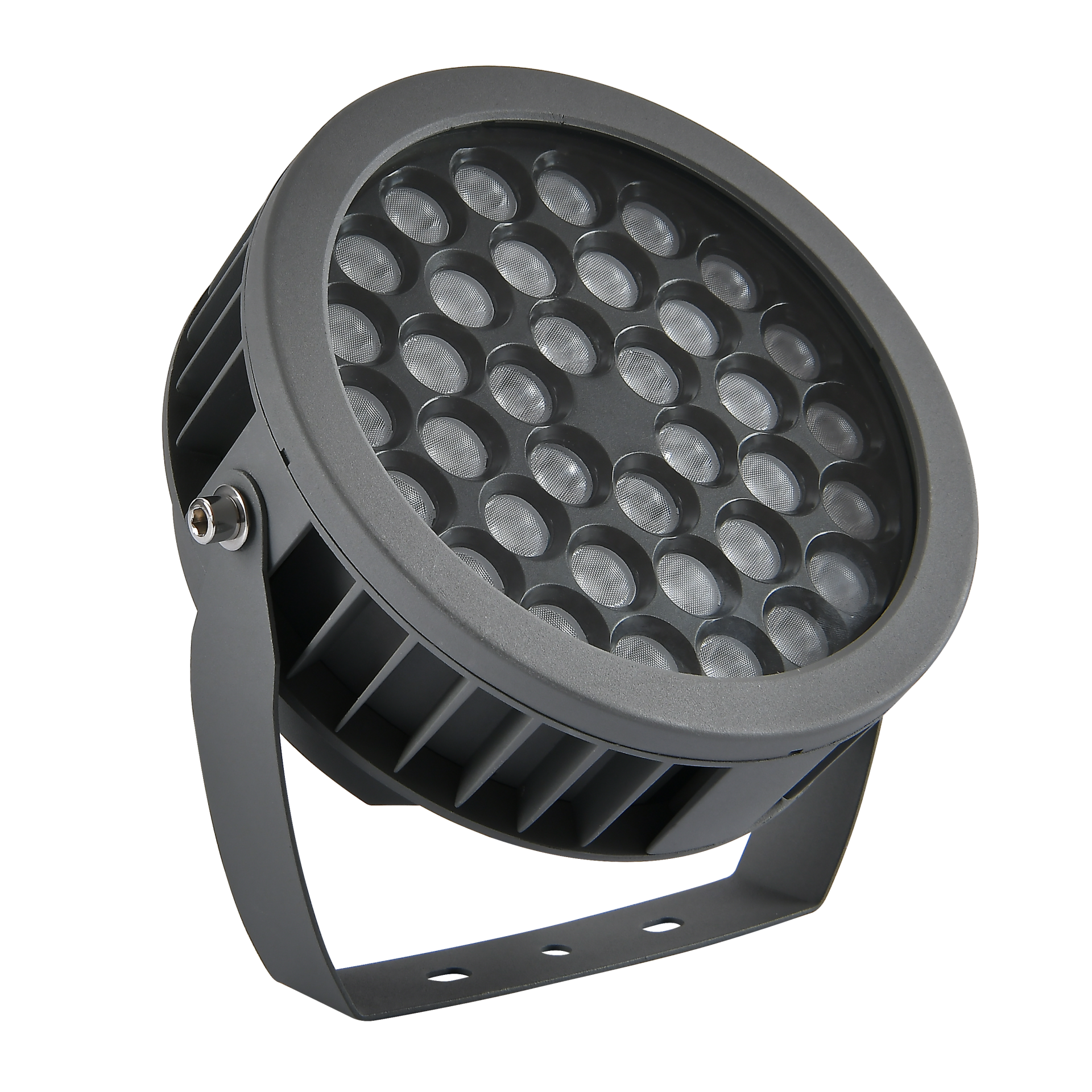 36W IP65 DMX512 RGB Round LED Flood Light 