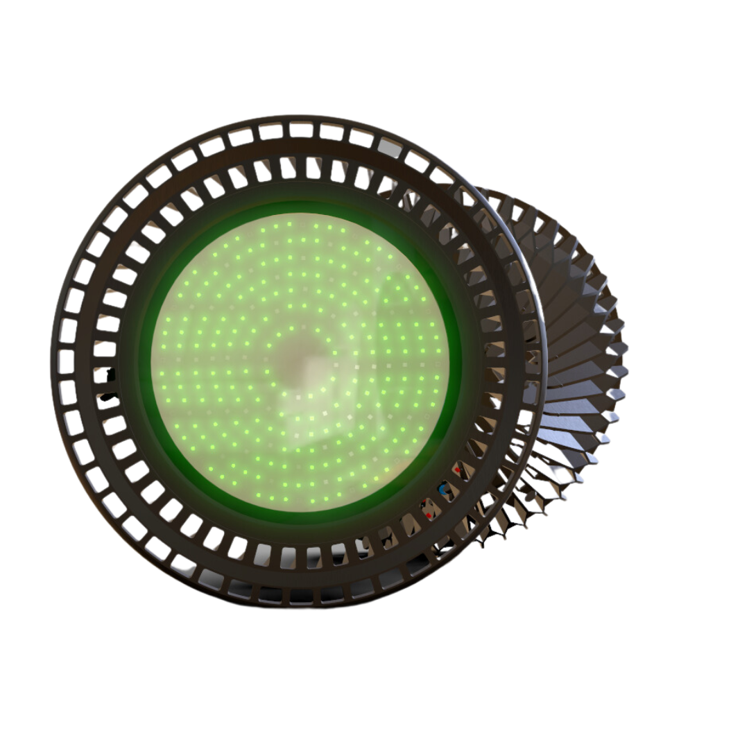 ETL cETL Certified IP66 Light 100W RGBW DMX UFO Light High Bay Light