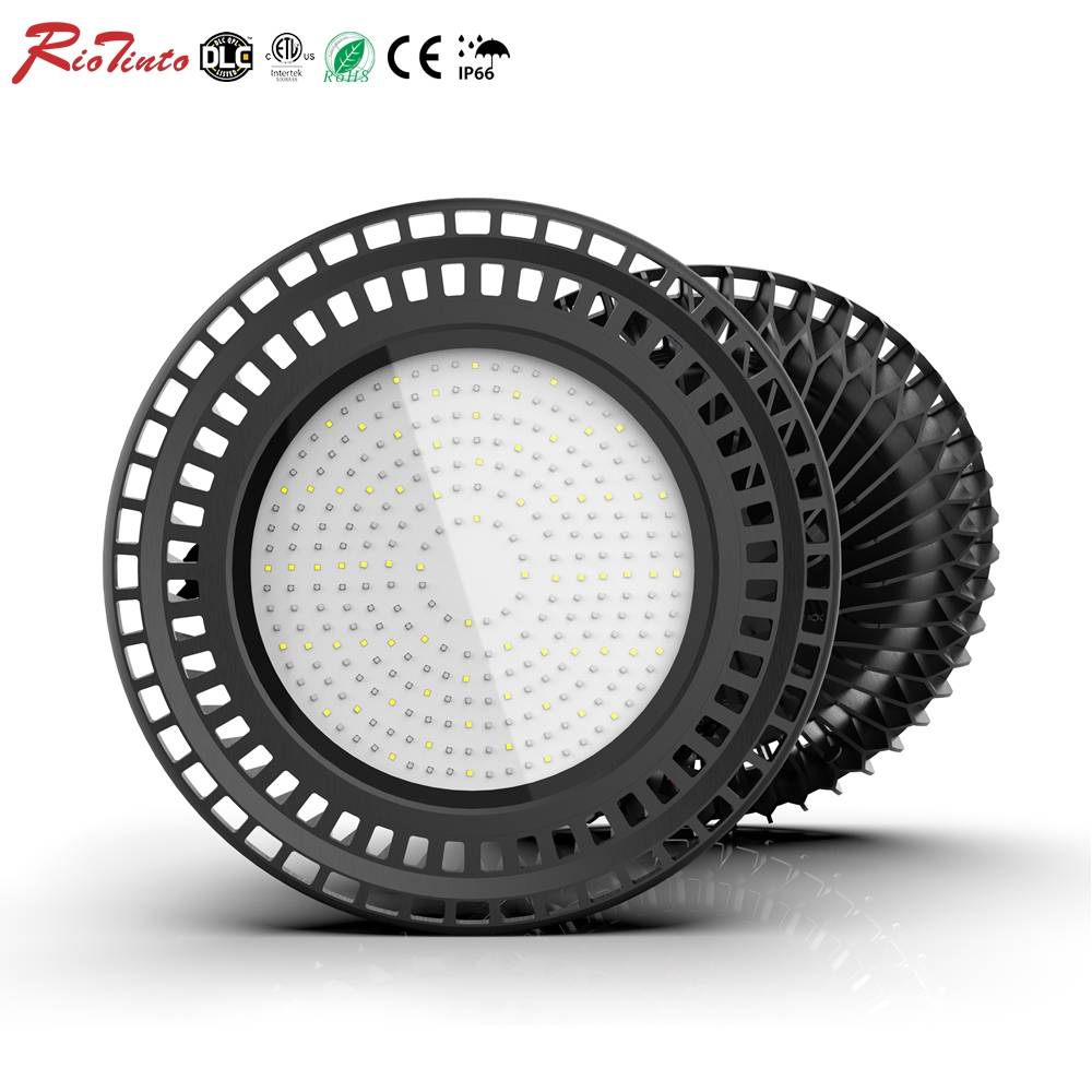 ETL cETL Certified IP65 Light 250W RGBW DMX UFO Light 