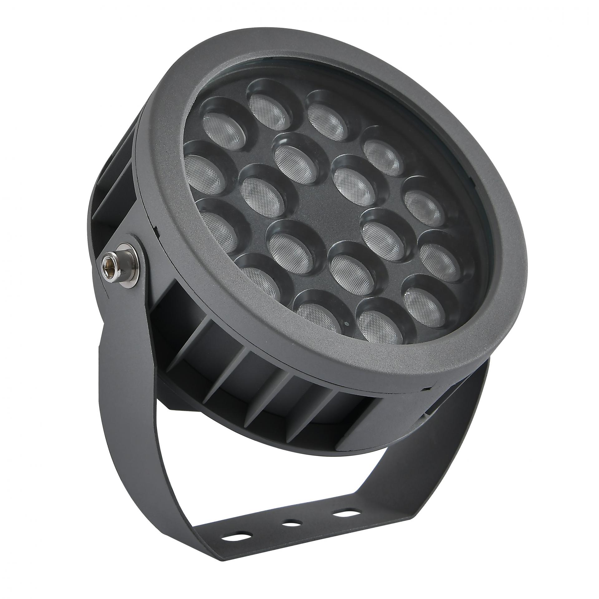 18W IP65 DMX512 RGB Round LED Flood Light  