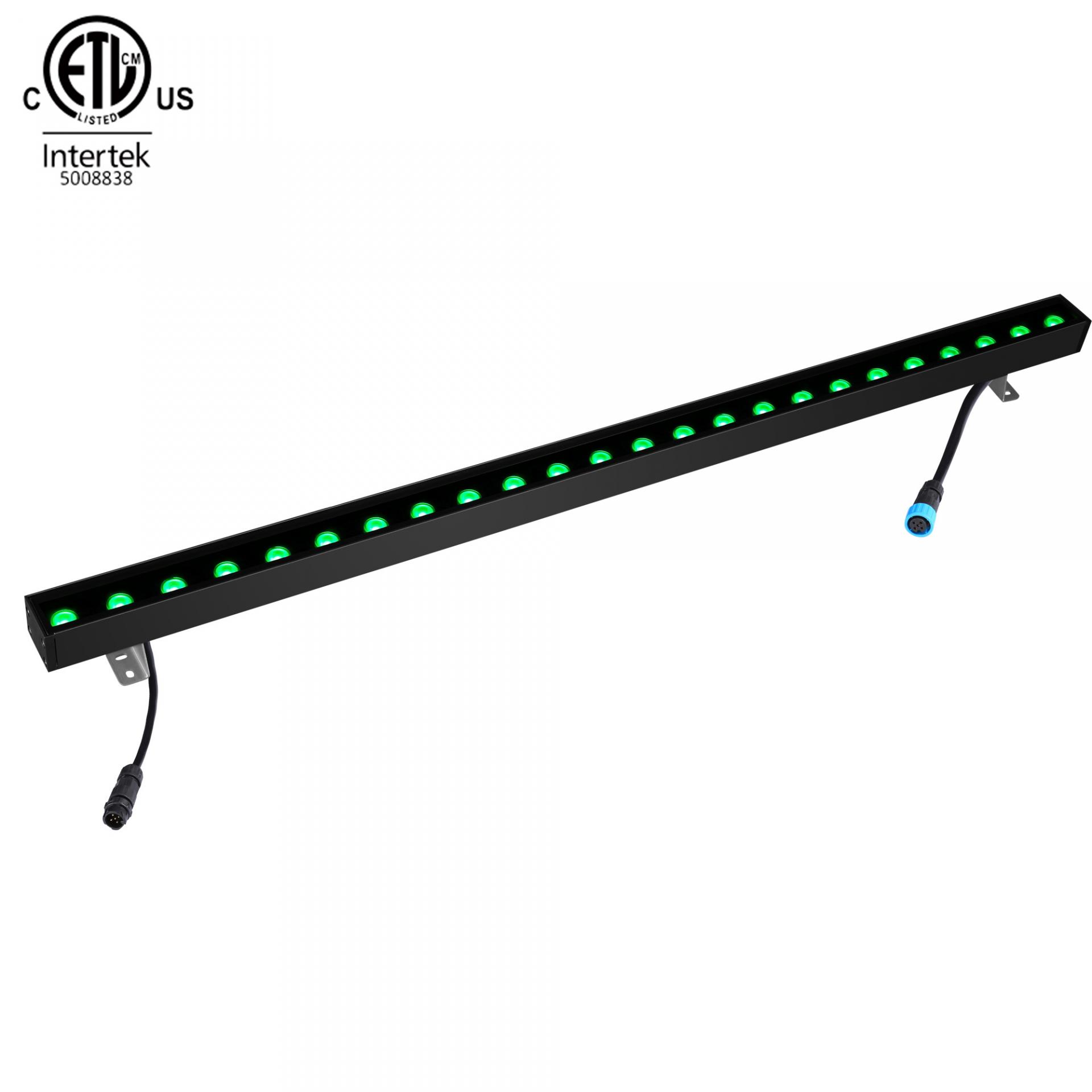 UL ETL Listed 40 inches 50cm lenght 36W RGB RGBW LED Wall Washer