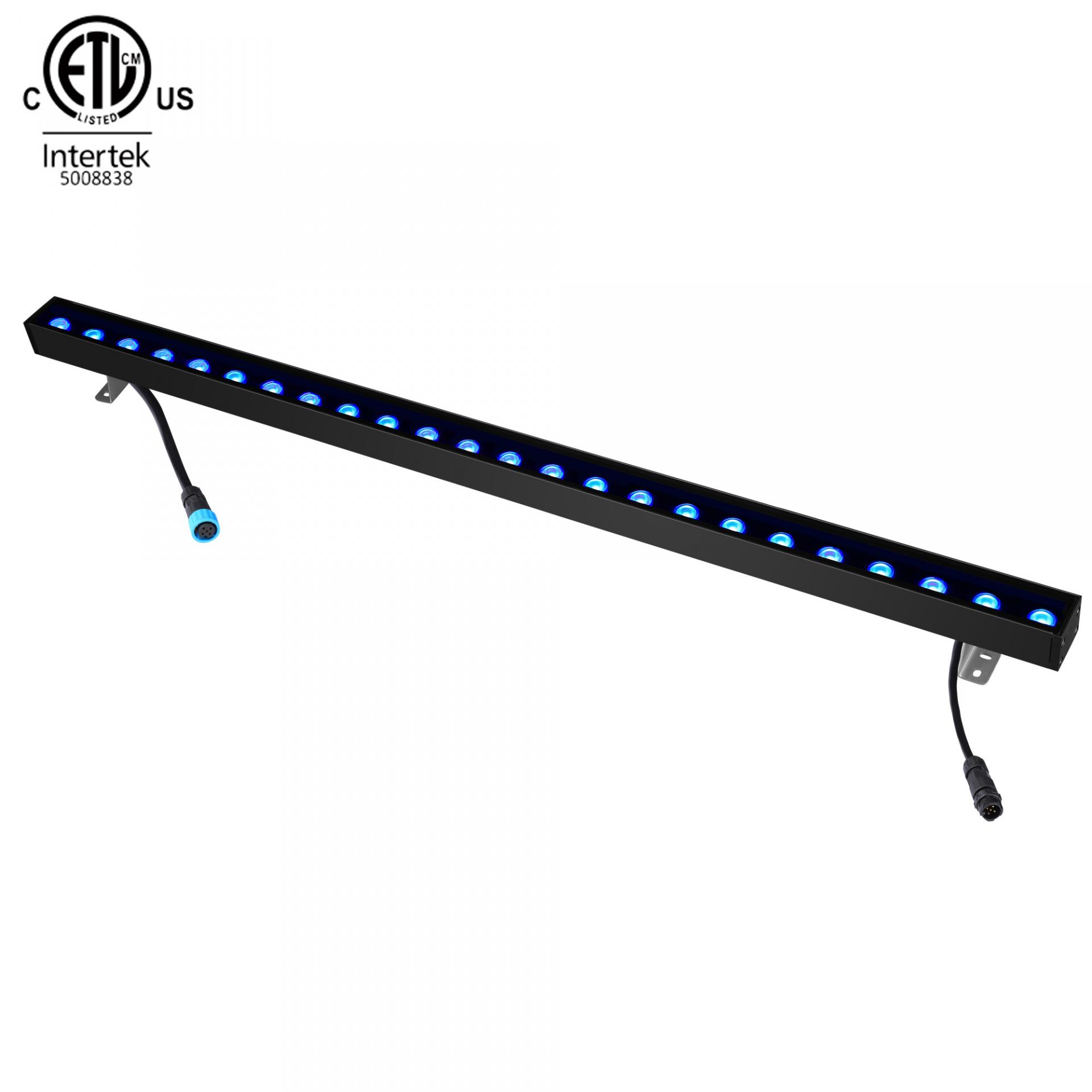 UL ETL Listed 40 inches 50cm lenght 36W RGB RGBW LED Wall Washer