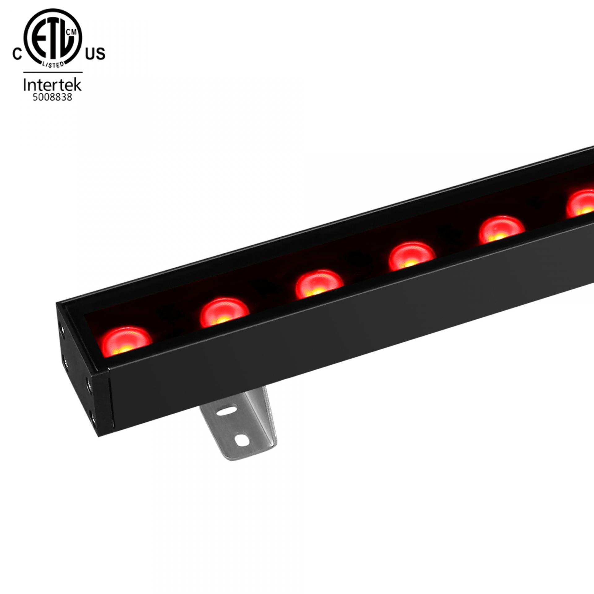 UL ETL Listed 40 inches 50cm lenght 36W RGB RGBW LED Wall Washer