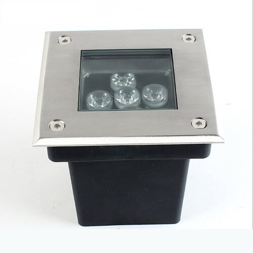 5W IP66 CE Cetificed Square Type LED Underground Flood Light