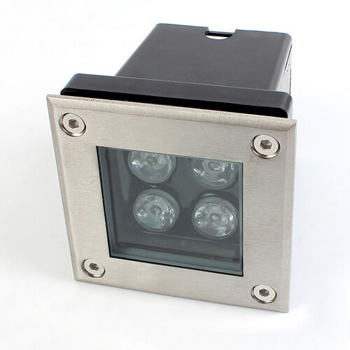 4W IP66 CE Cetificed Square Type LED Underground Flood Light