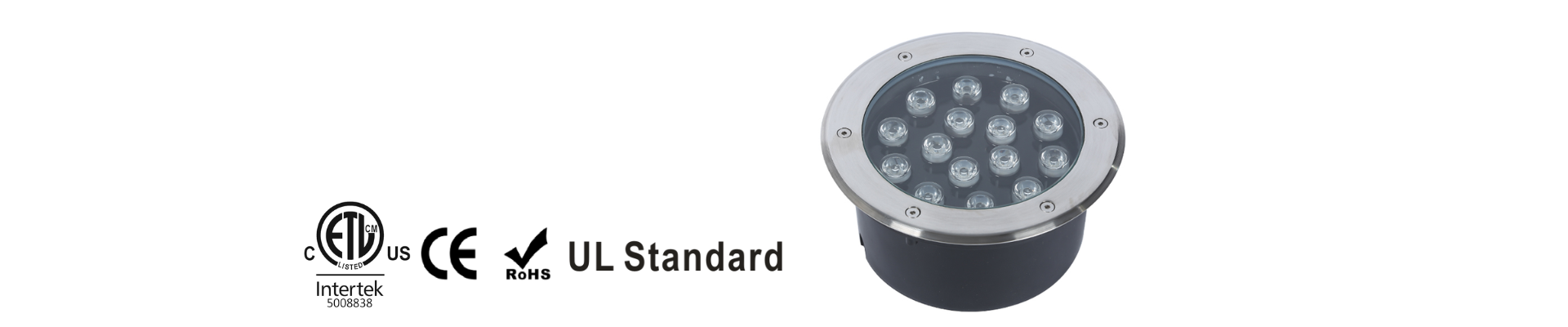 Round Type led underground flood light