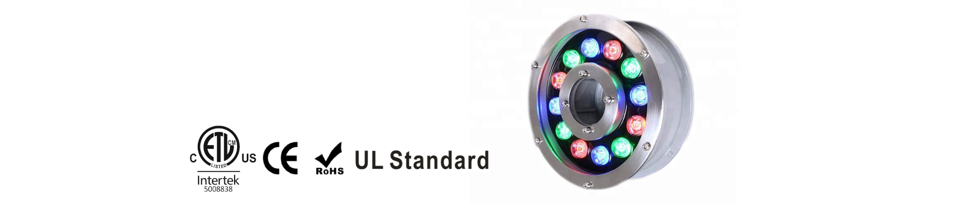 RGB LED Fountain Light