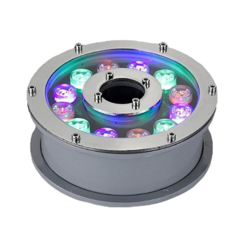 12W IP68 DMX control optional RGB LED Fountain light