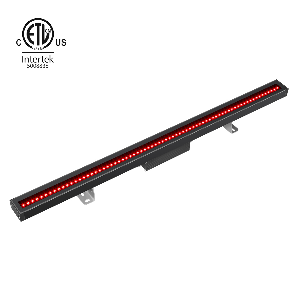 ETL CE Certificated outdoor 16W RGBW LED Pixel Bar Wall Washer