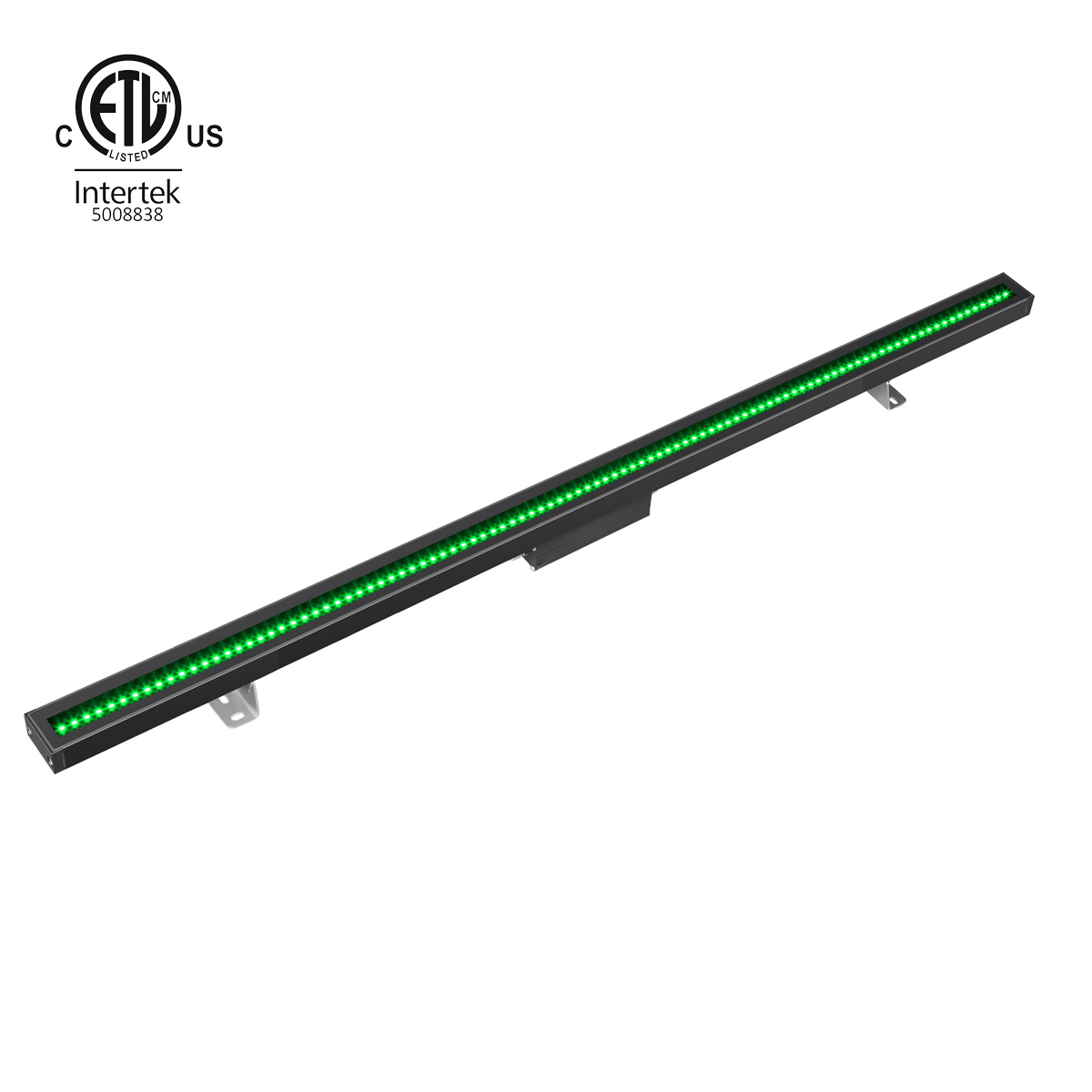 ETL CE Certificated outdoor 24W RGBW LED Pixel Bar Wall Washer