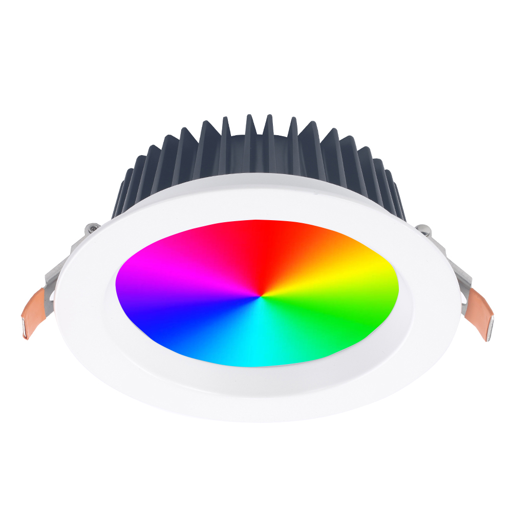 6 inches 30W Indoor Recessed RGBW LED Downlight