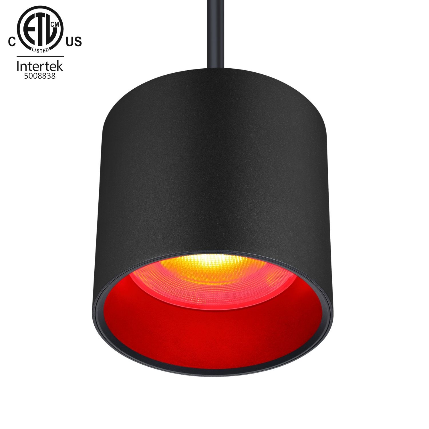30W ETL Listed Pendant RGBW LED Downlight
