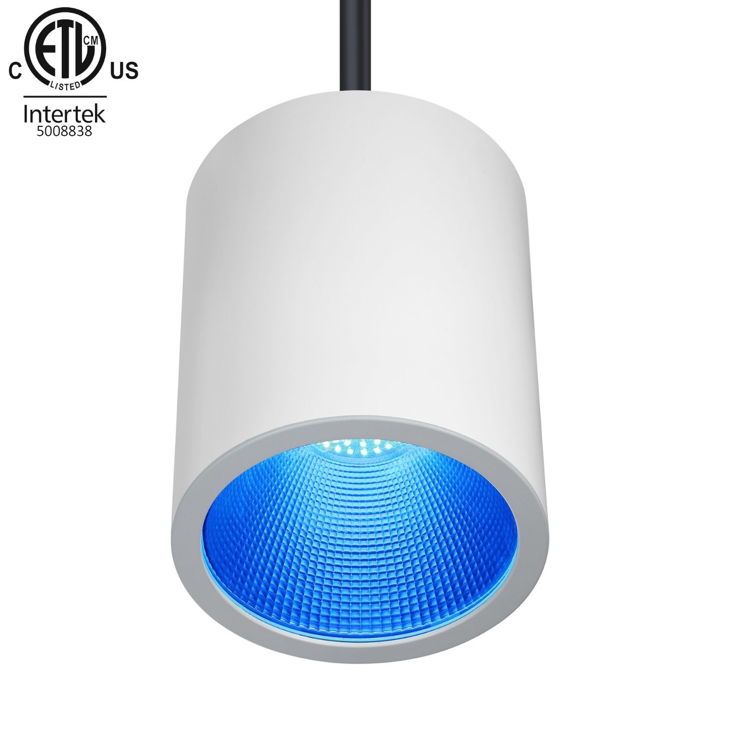120W ETL Listed Pendant RGBW LED Downlight 