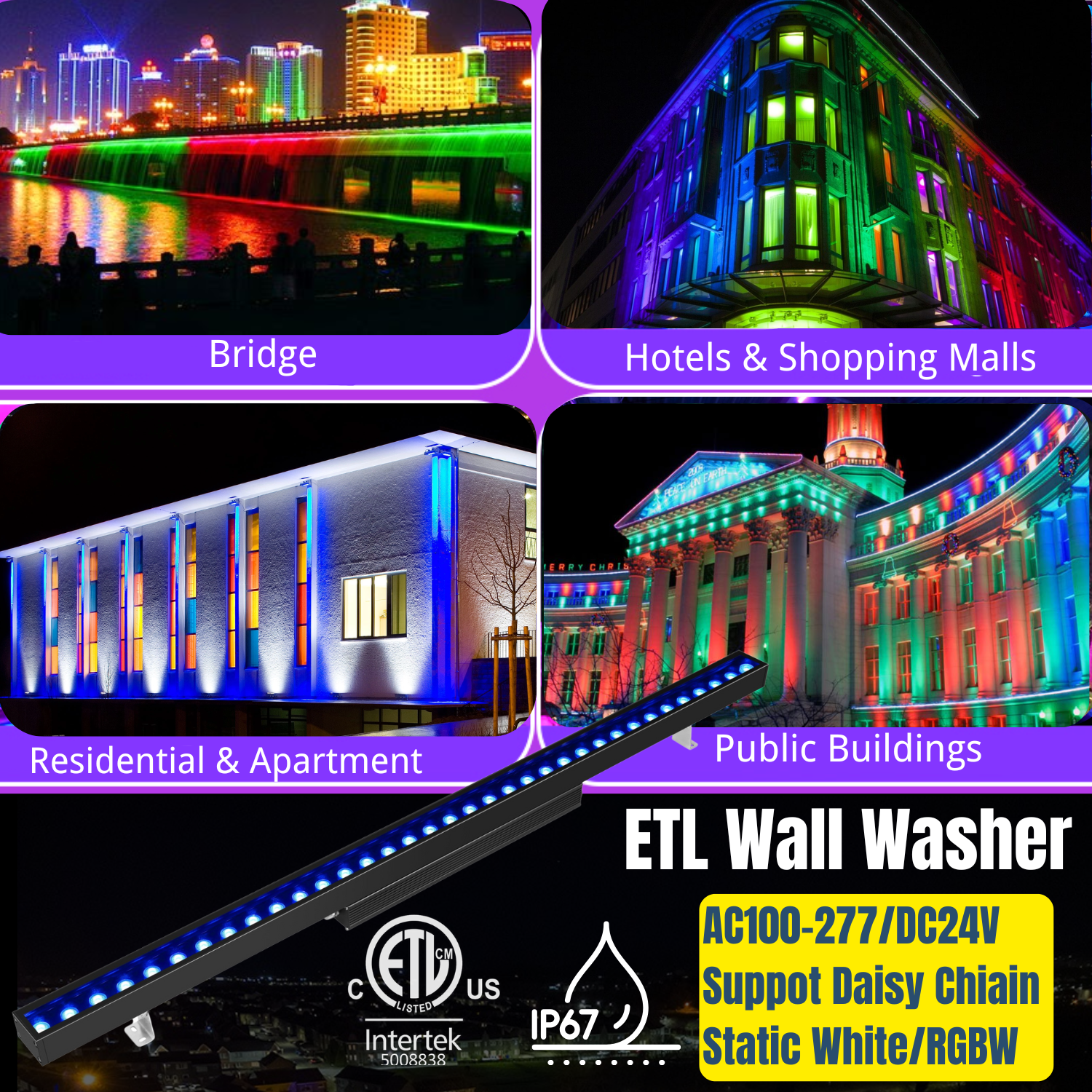 How Does a 50W DMX RGBW LED Wall Washer Improve Architectural Facade Lighting?